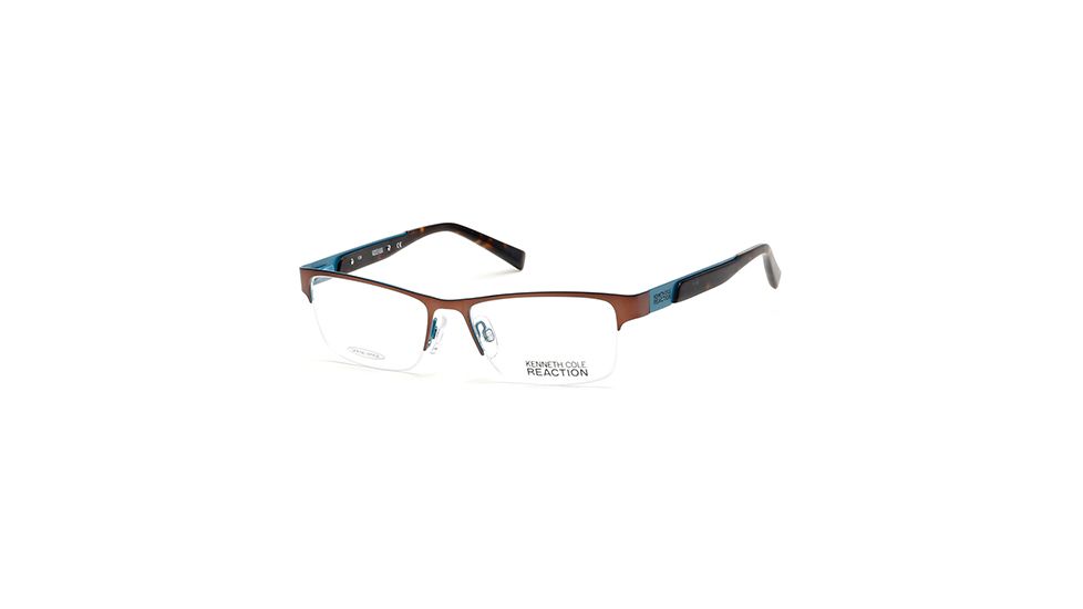 Kenneth Cole KC0772 Eyeglass Frames - Dark Brown Frame Color