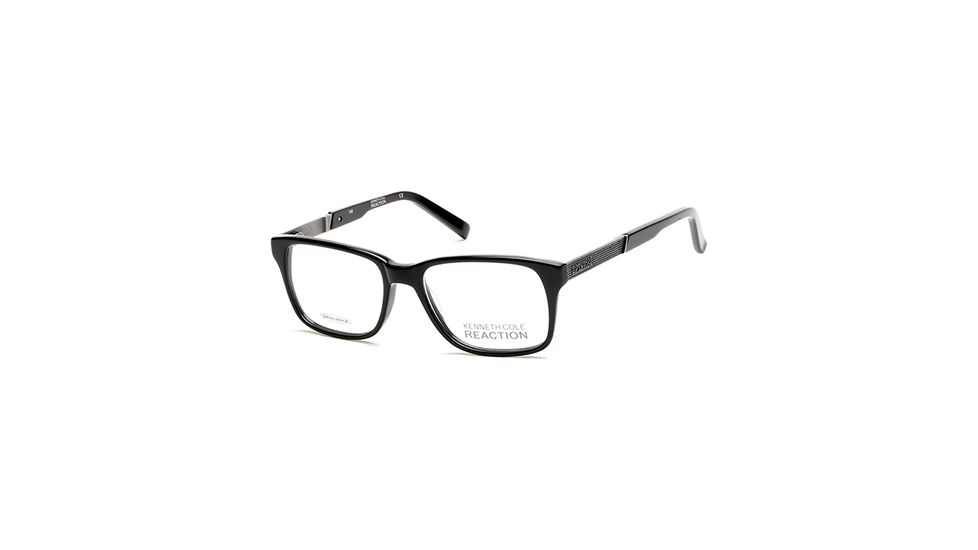 Kenneth Cole KC0775 Eyeglass Frames - Shiny Black Frame Color