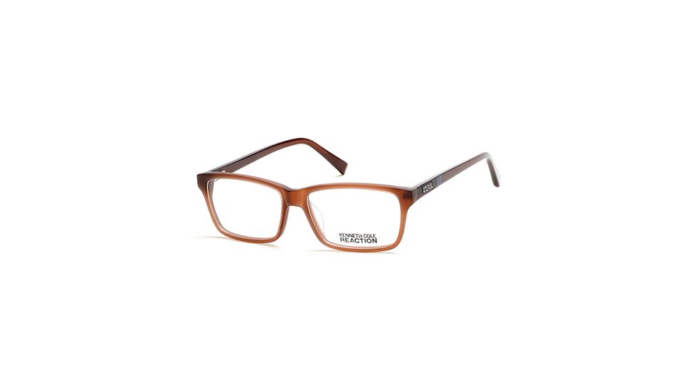 Kenneth Cole KC0777 Eyeglass Frames - Matte Dark Brown Frame Color