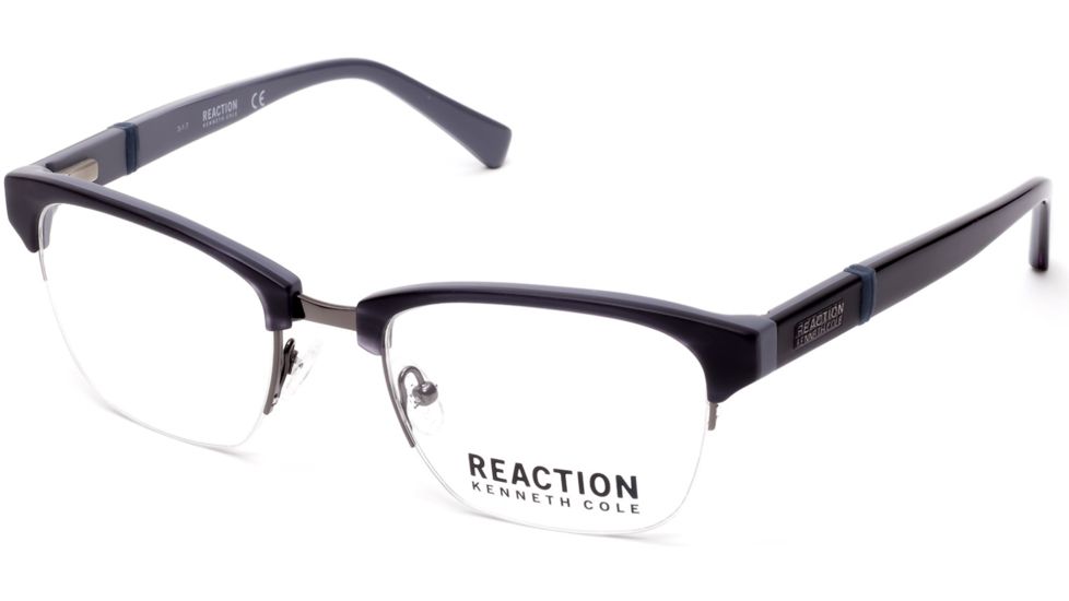 Kenneth Cole KC0796 Eyeglass Frames - Black / Horn Frame Color