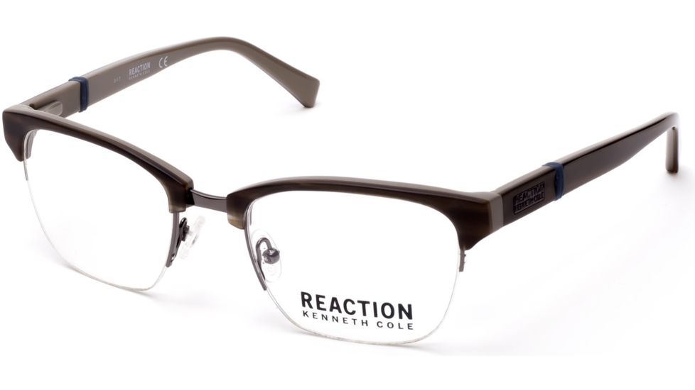 Kenneth Cole KC0796 Eyeglass Frames - Brown Horn Frame Color