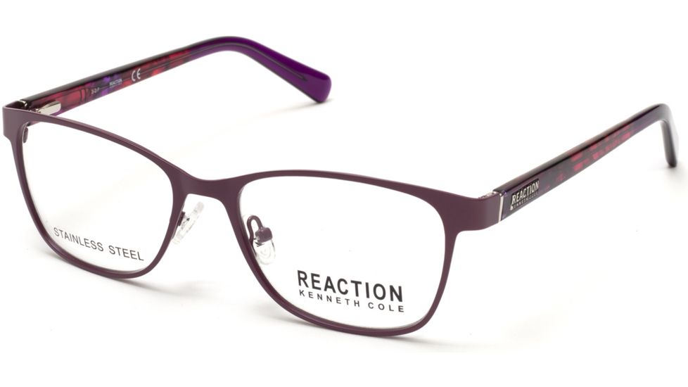 Kenneth Cole KC0804 Eyeglass Frames - Shiny Bordeaux Frame Color
