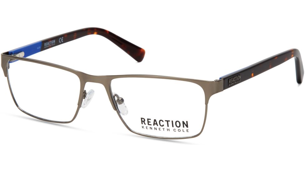 Kenneth Cole KC0808 Eyeglass Frames - Matte Gunmetal Frame Color