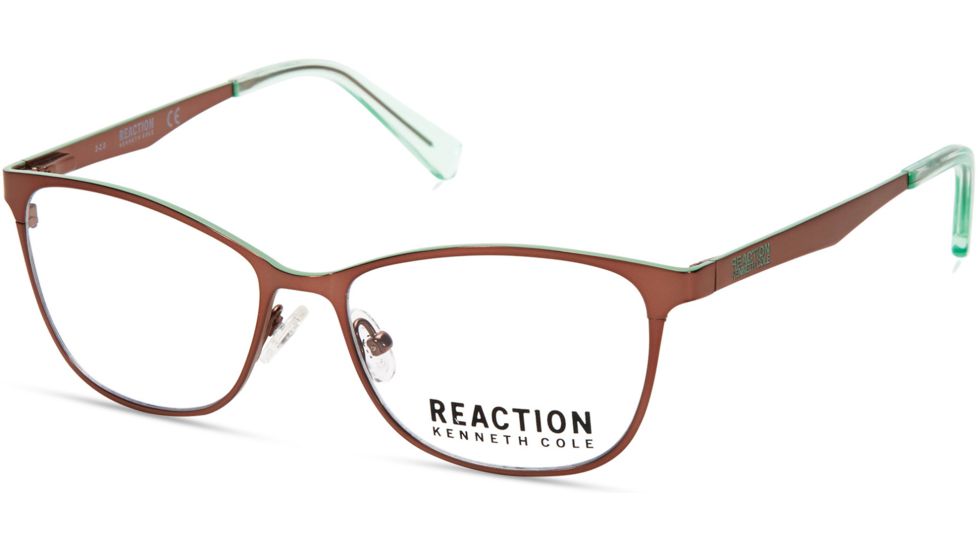 Kenneth Cole KC0811 Eyeglass Frames - Matte Light Brown Frame Color