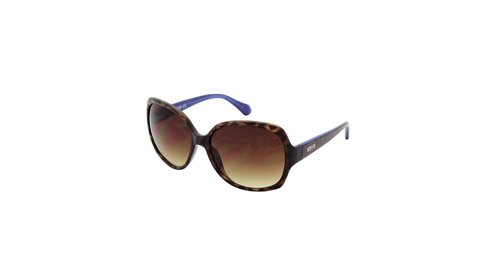 Kenneth Cole KC2724 Sunglasses - Havana Frame Color, Gradient Brown Lens Color
