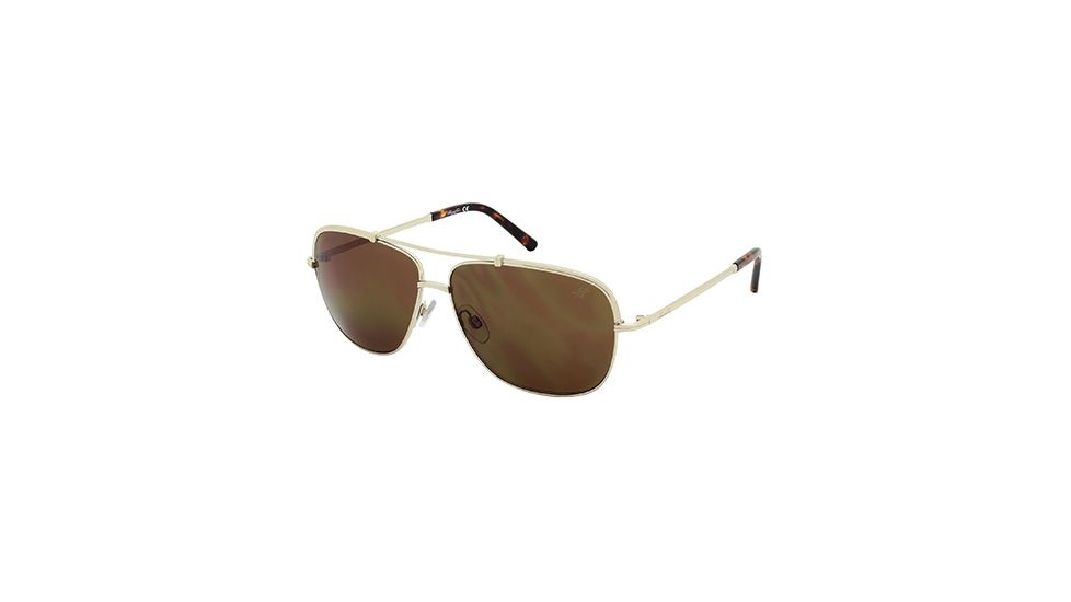 Kenneth Cole KC7121 Sunglasses - Gold Frame Color, Brown Lens Color