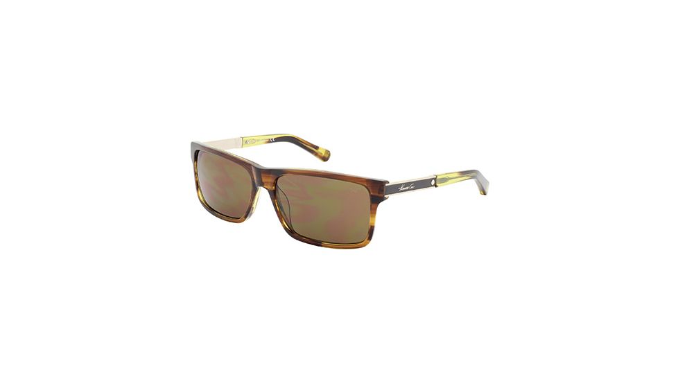 Kenneth Cole KC7149 Sunglasses - Brown Horn Frame Color