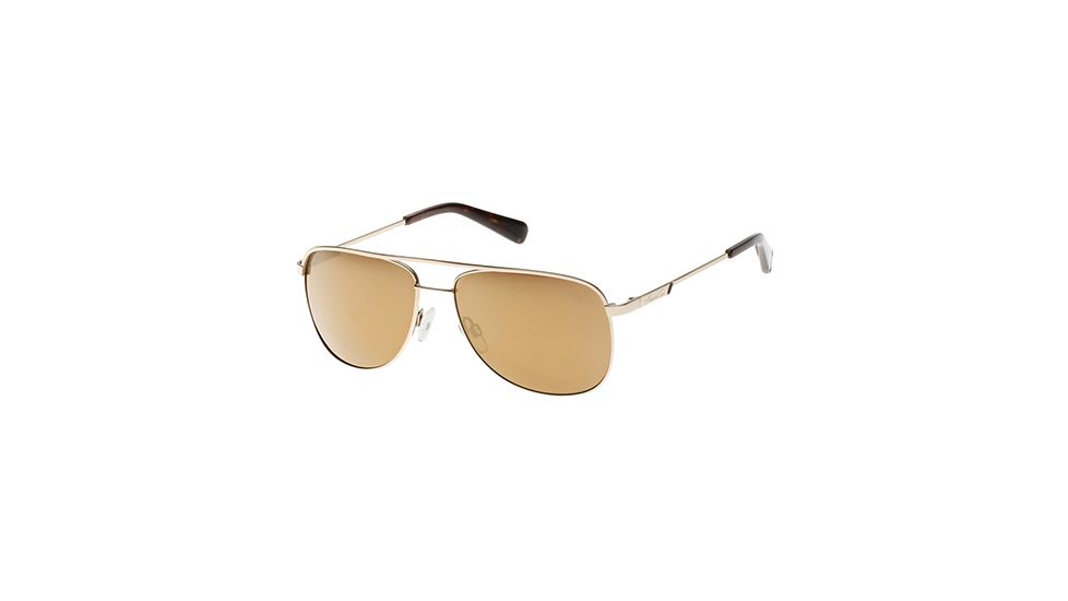 Kenneth Cole KC7153 Sunglasses - Gold Frame Color, Brown Mirror Lens Color