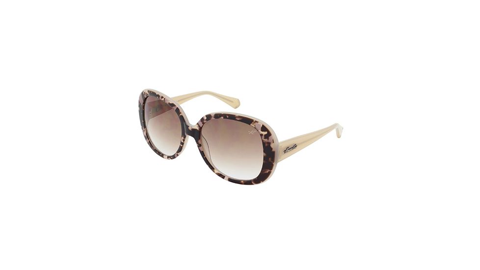 Kenneth Cole KC7160 Sunglasses - Coloured Havana Frame Color, Gradient Brown Lens Color