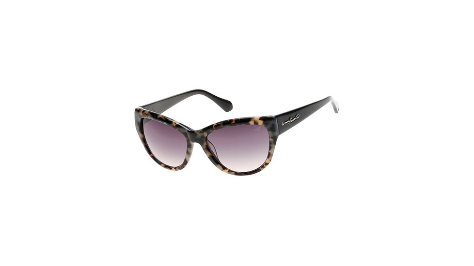 Kenneth Cole KC7181 Sunglasses - Coloured Havana Frame Color, Gradient Smoke Lens Color