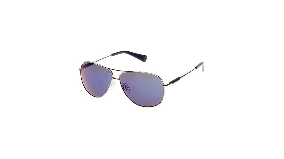 Kenneth Cole KC7184 Sunglasses - Shiny Light Nickeltin Frame Color
