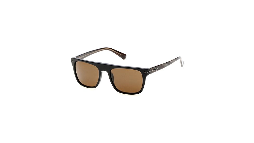 Kenneth Cole KC7194 Sunglasses - Black Frame Color, Brown Lens Color