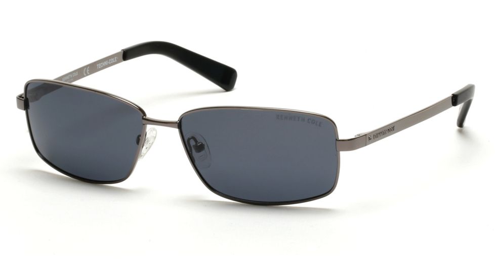 Kenneth Cole KC7212 Sunglasses - Shiny Gumetal Frame Color