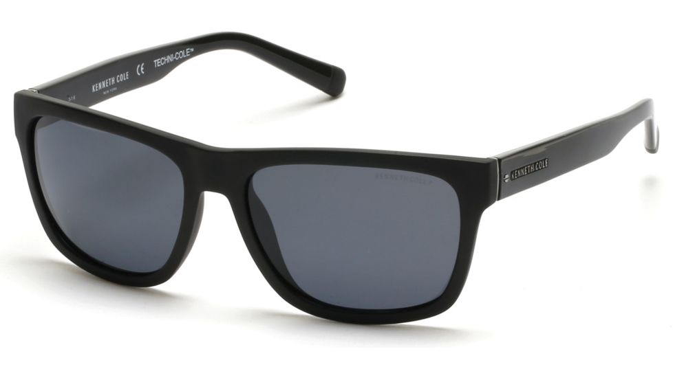Kenneth Cole KC7215 Sunglasses - Matte Black Frame Color