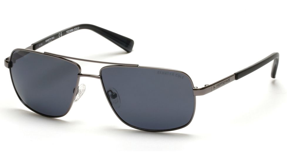 Kenneth Cole KC7216 Sunglasses - Shiny Gumetal Frame Color
