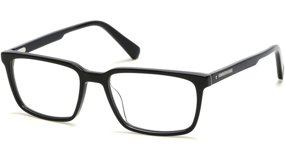 Kenneth Cole KC7239 Sunglasses - Shiny Black Frame Color, Smoke Polarized Lens Color