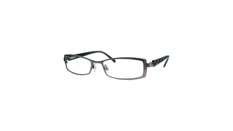 Kenneth Cole New York KC0175 Eyeglass Frames - Shiny Dark Brown Frame Color