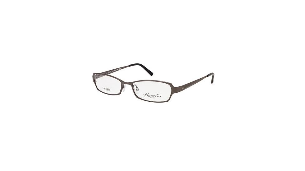 Kenneth Cole New York KC0175 Eyeglass Frames - Shiny Gun Metal Frame Color
