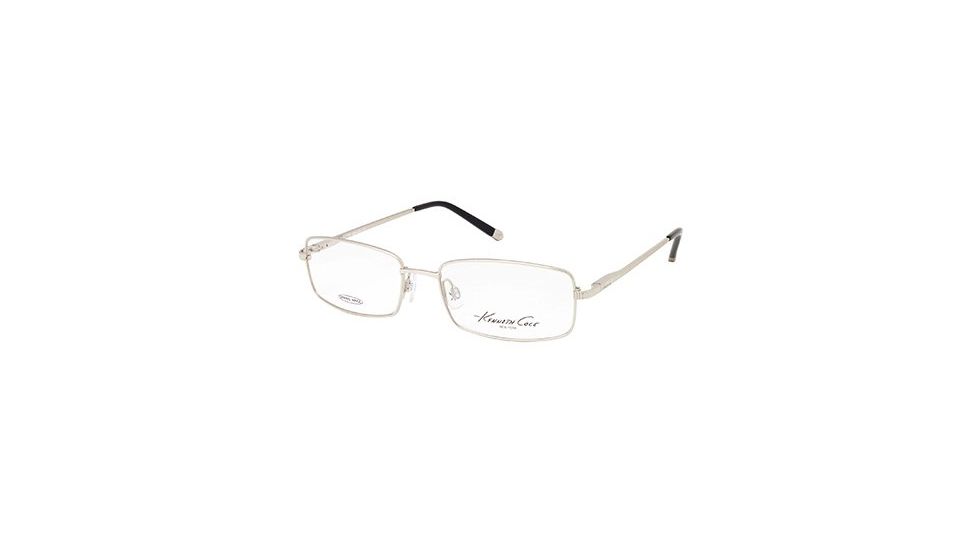Kenneth Cole New York KC0179 Eyeglass Frames - Shiny Light Nickeltin Frame Color
