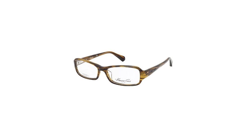 Kenneth Cole New York KC0191 Eyeglass Frames - Dark Brown Frame Color
