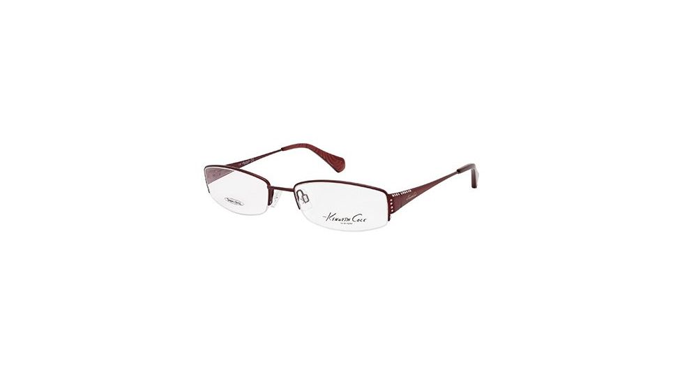 Kenneth Cole New York KC0192 Eyeglass Frames - Shiny Bordeaux Frame Color