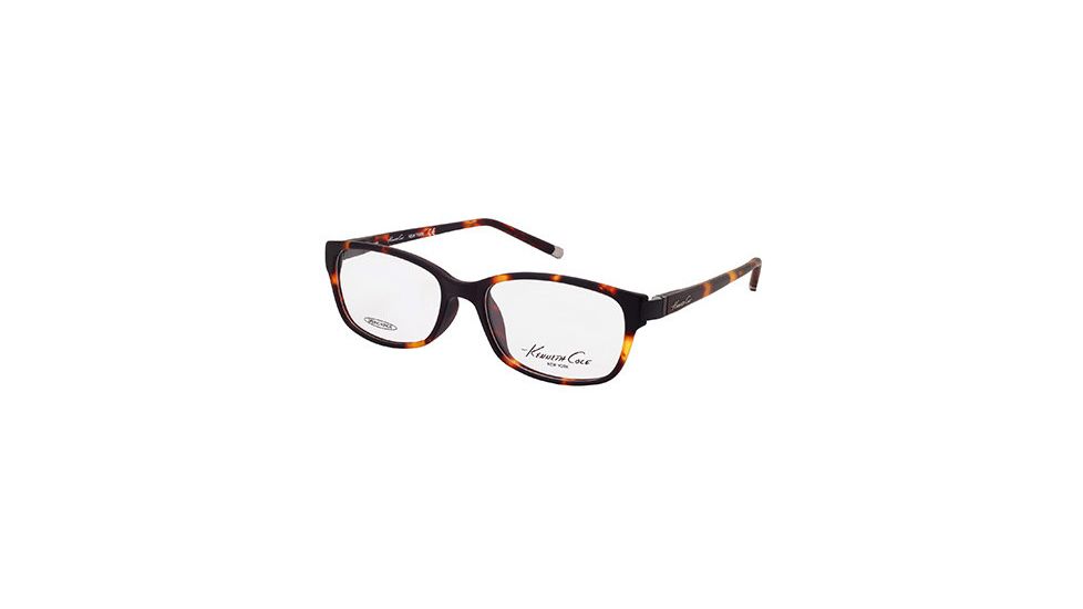 Kenneth Cole New York KC0193 Eyeglass Frames - Dark Havana Frame Color