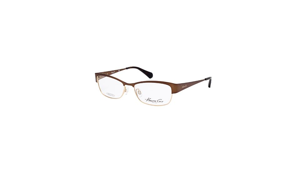 Kenneth Cole New York KC0199 Eyeglass Frames - Dark Brown Frame Color