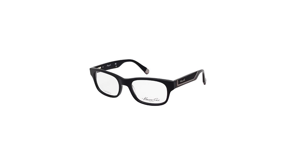 Kenneth Cole New York KC0201 Eyeglass Frames - Shiny Black Frame Color