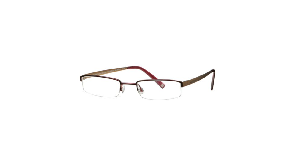 Kenneth Cole New York KC0645 Eyeglass Frames - Matte Light Brown Frame Color