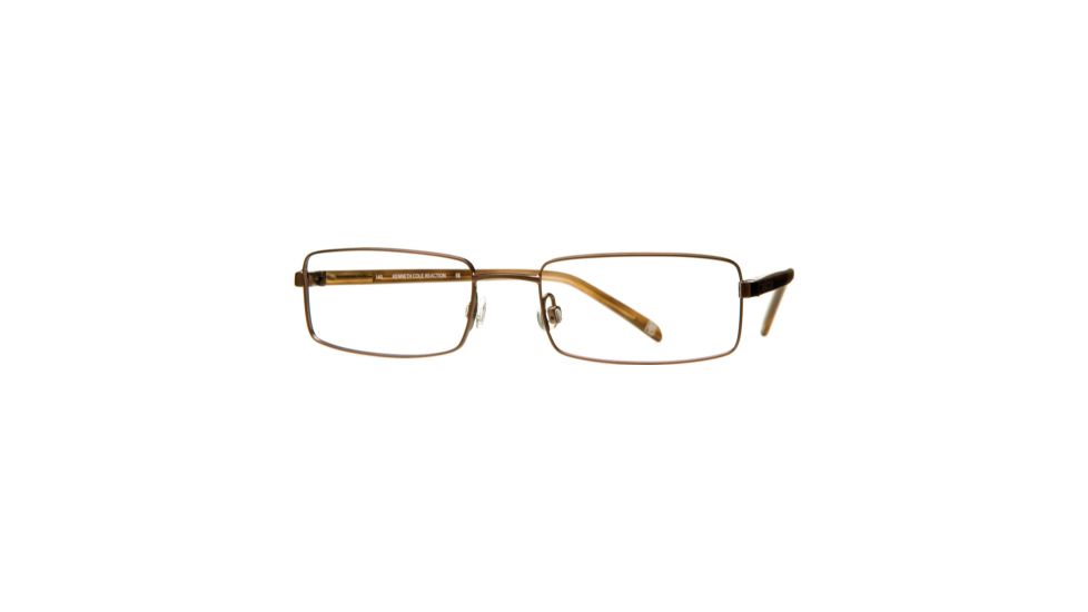Kenneth Cole New York KC0665 Eyeglass Frames - Shiny Dark Brown Frame Color