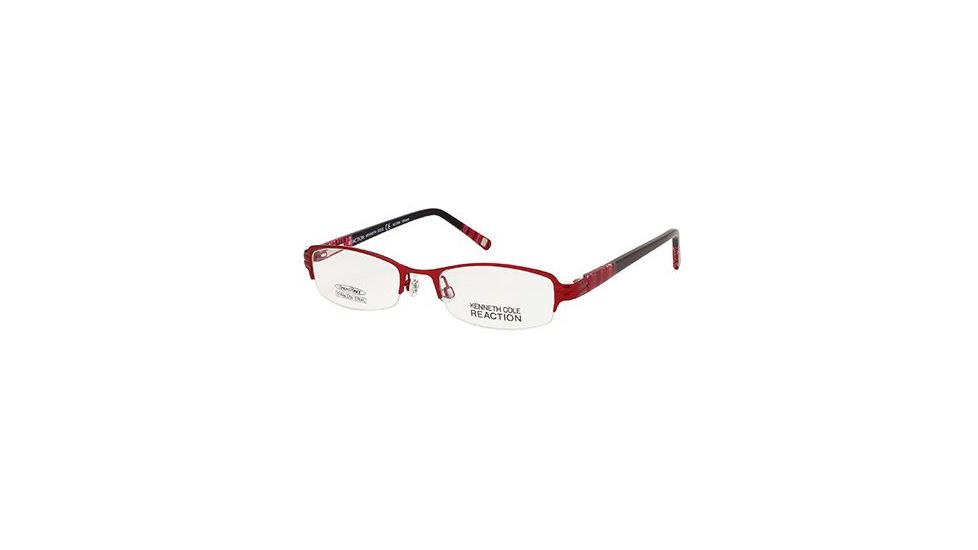 Kenneth Cole Reaction KC0708 Eyeglass Frames - Shiny Bordeaux Frame Color