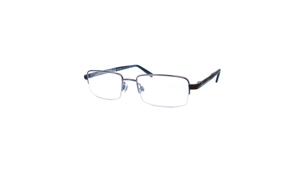 Kenneth Cole New York KC0718 Eyeglass Frames - Shiny Gun Metal Frame Color