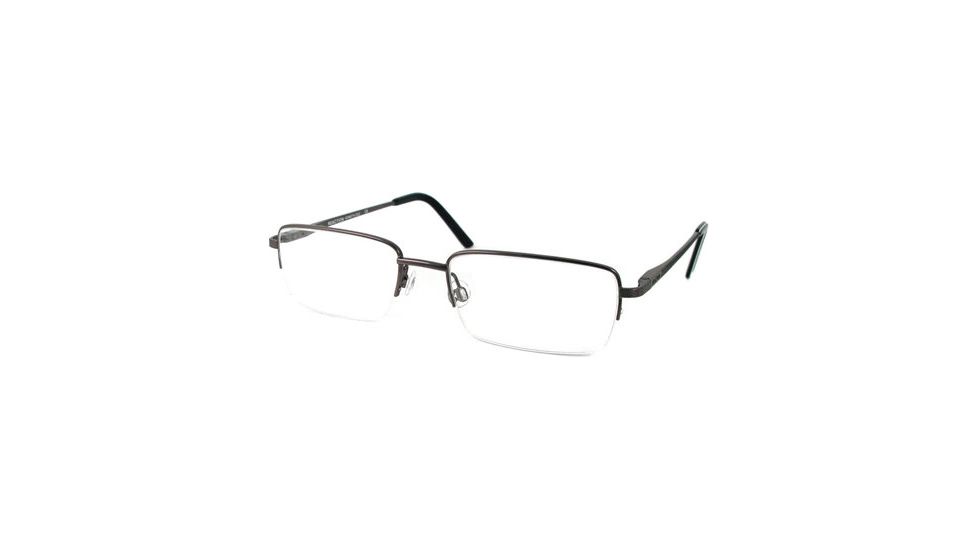 Kenneth Cole New York KC0726 Eyeglass Frames - Shiny Gun Metal Frame Color