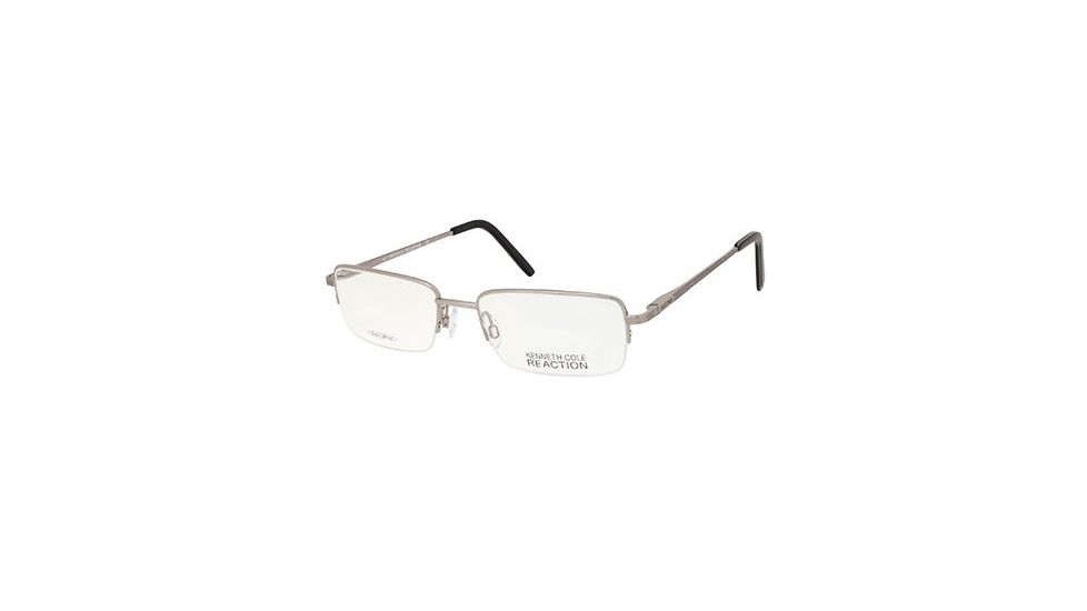 Kenneth Cole Reaction KC0726 Eyeglass Frames - Shiny Dark Nickeltin Frame Color