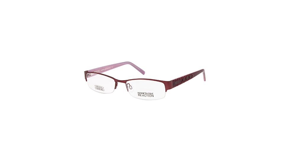 Kenneth Cole New York KC0739 Eyeglass Frames - Shiny Bordeaux Frame Color