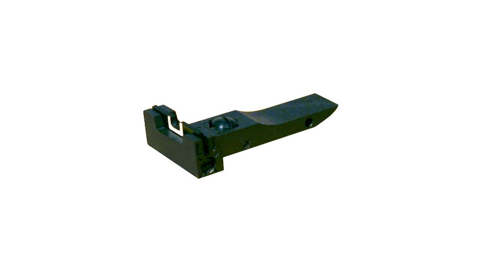 EDEMO Kensight Accro Rear Sight with Square Blade and White OutLine, Black 860-303, EDEMO1