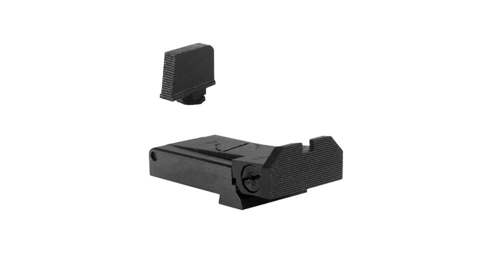 Kensight Adjustable Beveled Blade For Glock And Front Sight, Black, 960-817
