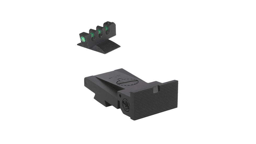Kensight Bomar BMCS Adjustable Target 1911 Rear Night Sight w/ Contoured Base, Black, 940-002
