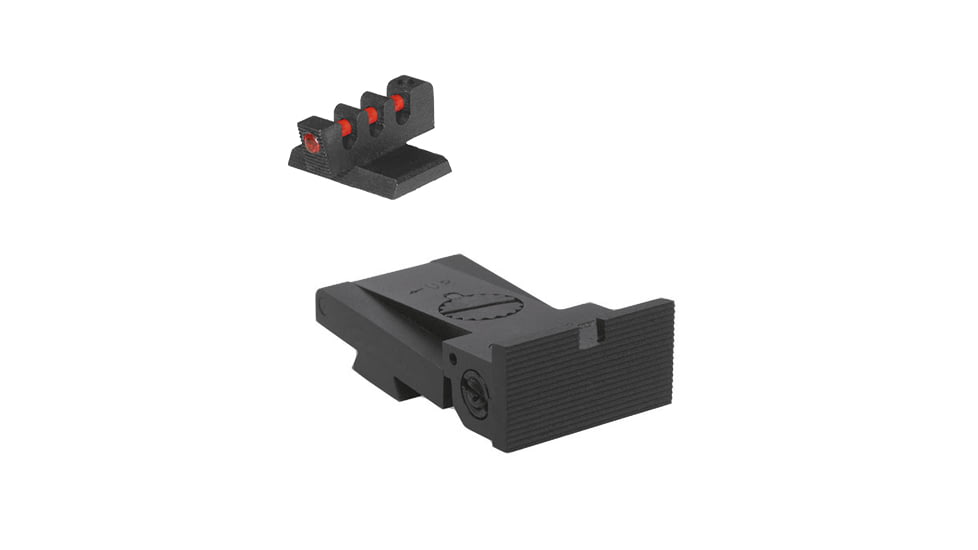 Kensight Bomar BMCS Adjustable Target 1911 Rear Night Sight w/ Flat Base, Black, 930-002