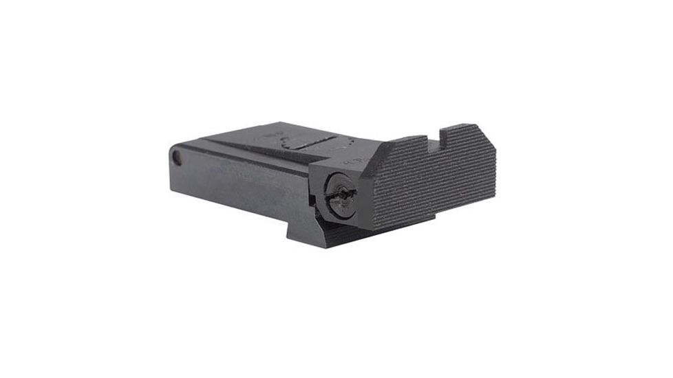 Kensight Certain Glock Adjustable Sight, Fully Serrated Beveled Blade, Black, 860-817