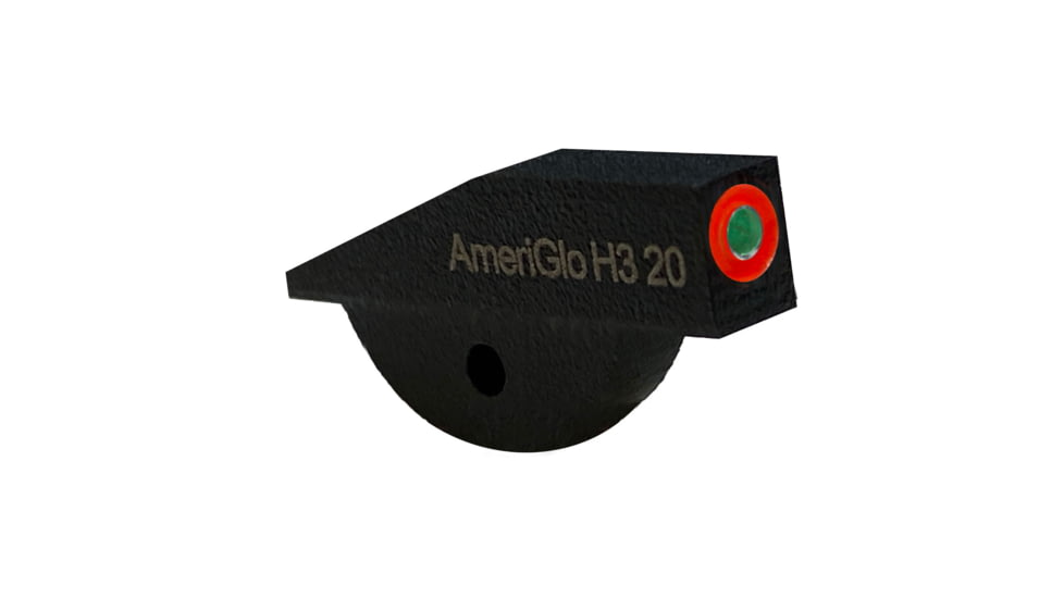 Kensight Colt Style Formerly Accro ProGlo Tritium Lumi Orange Front Sight for Single Pin Snake Guns, Black, 880-291