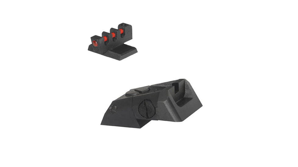 Kensight DAS Recessed Blade Adjustable Rear 1911 Sight w/Flat Profile, Black, 930-616