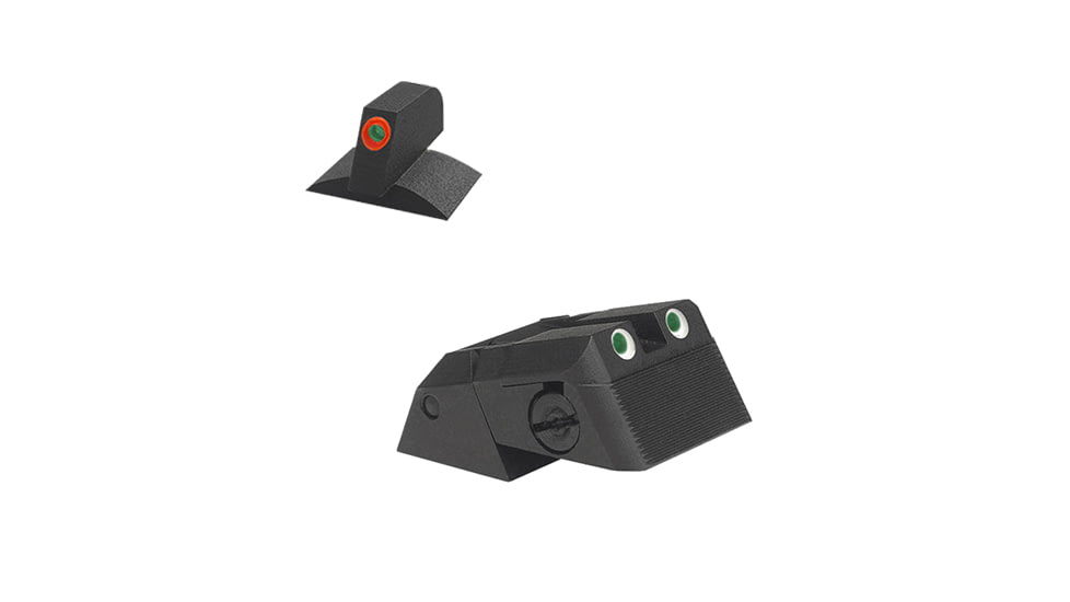 Kensight DAS Adjustable Rear 1911 Tritium Night Sight, Orange, 980-636