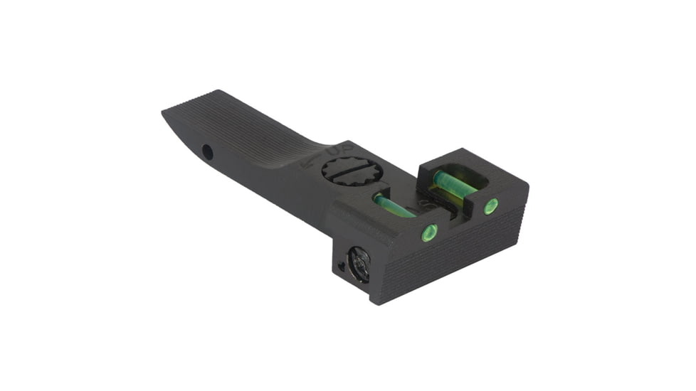 Kensight Elliason Adjustable Fiber-Optic Target Rear Sight, Fits Colt Gold Cup and most Accro Applications, Black, 860361