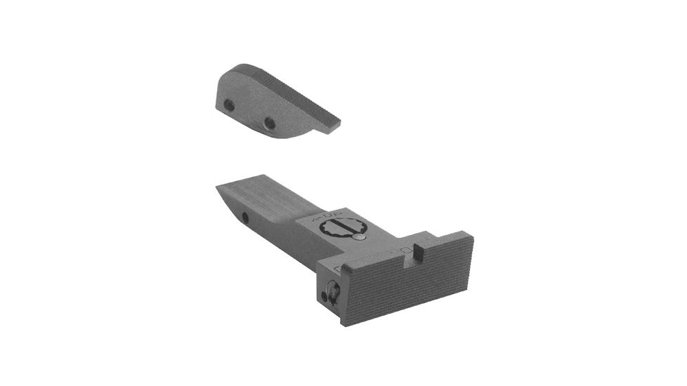 Kensight Elliason Sight Set with Square Blade and Front Sight for Colt Python - Anaconda, Black 950-301