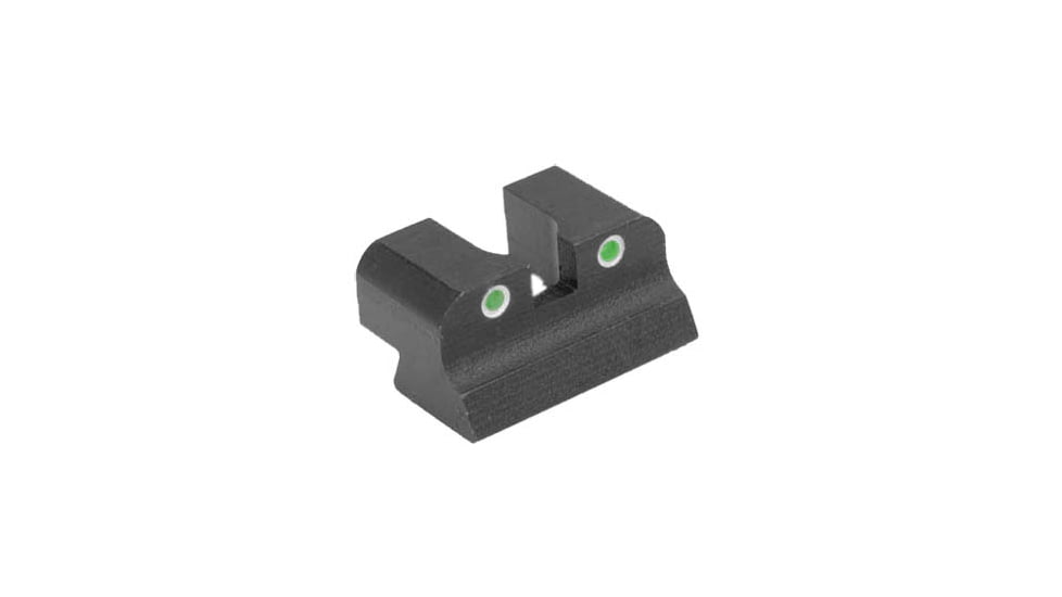 Kensight GI Series 0.230in Tall Trijicon Tritium Insert Rear Night Sight, Black, 860-203
