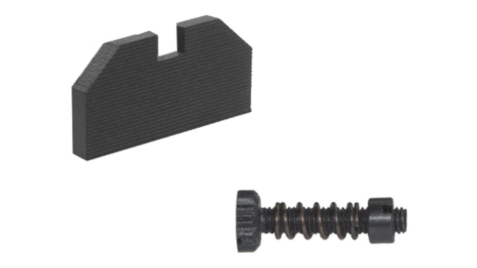 Kensight Serrated Belveled Replacement Pistol Sight Blade w/ Windage Asembly