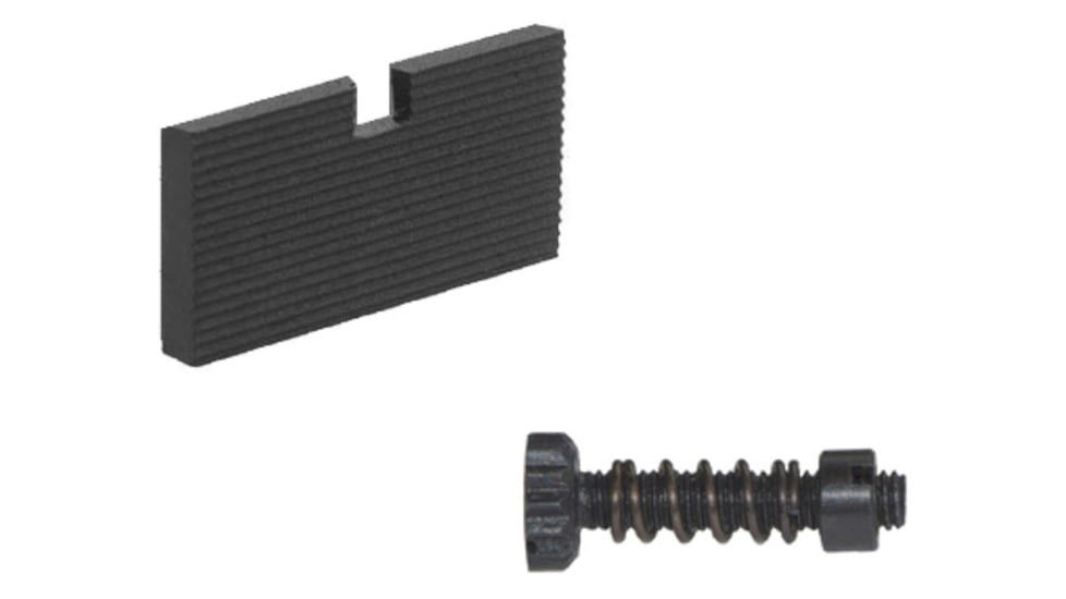 Kensight Serrated Square Replacement Pistol Sight Blade w/ Windage Asembly