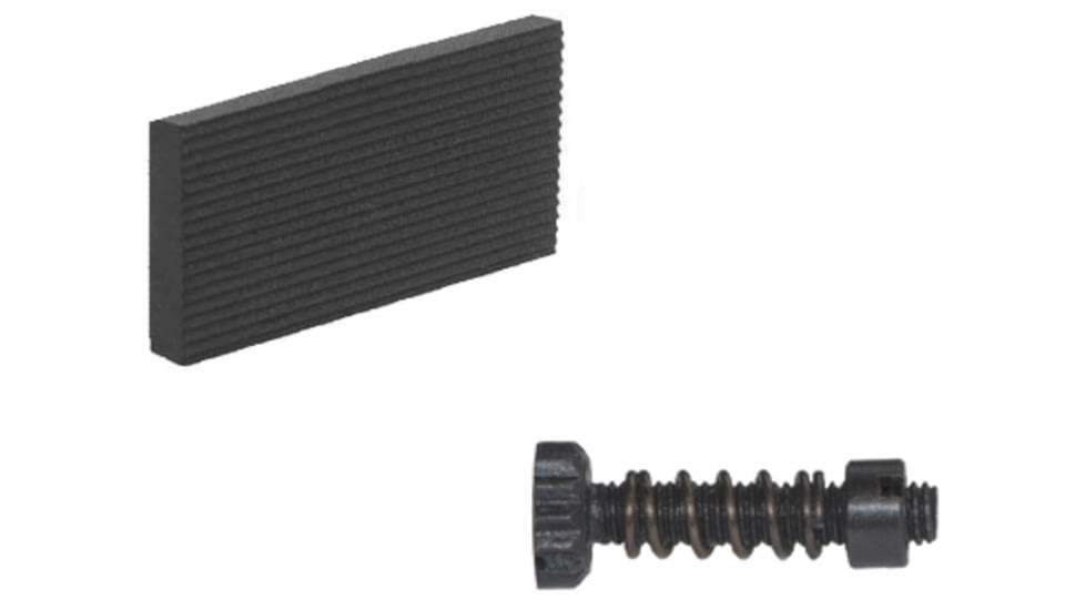 Kensight Serrated Square Replacement Pistol Sight Blade w/ Windage Asembly, No Notch