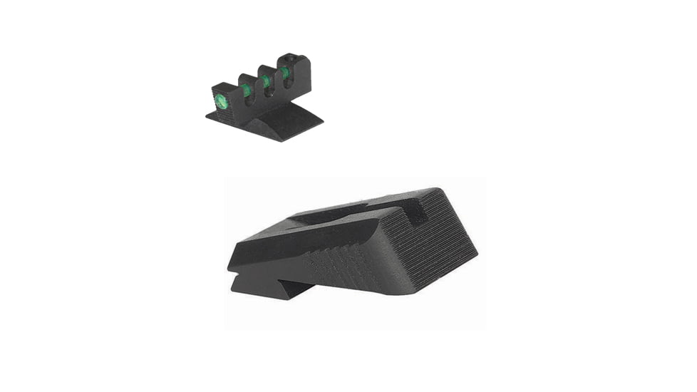 Kensight Kimber Serrated Blade Contoured Sight Set, Black, 940-221
